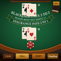 PlayFina - Blackjack Table Game - Online Casino